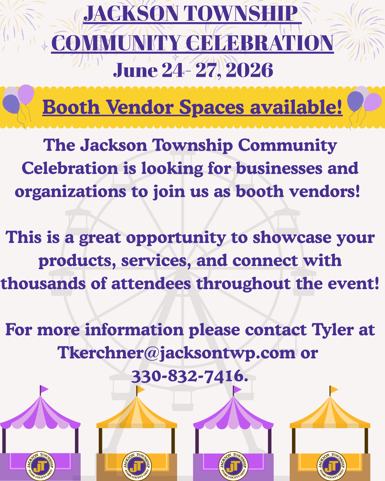 Booth Space Flyer